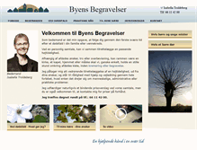 Tablet Screenshot of byensbegravelser.dk